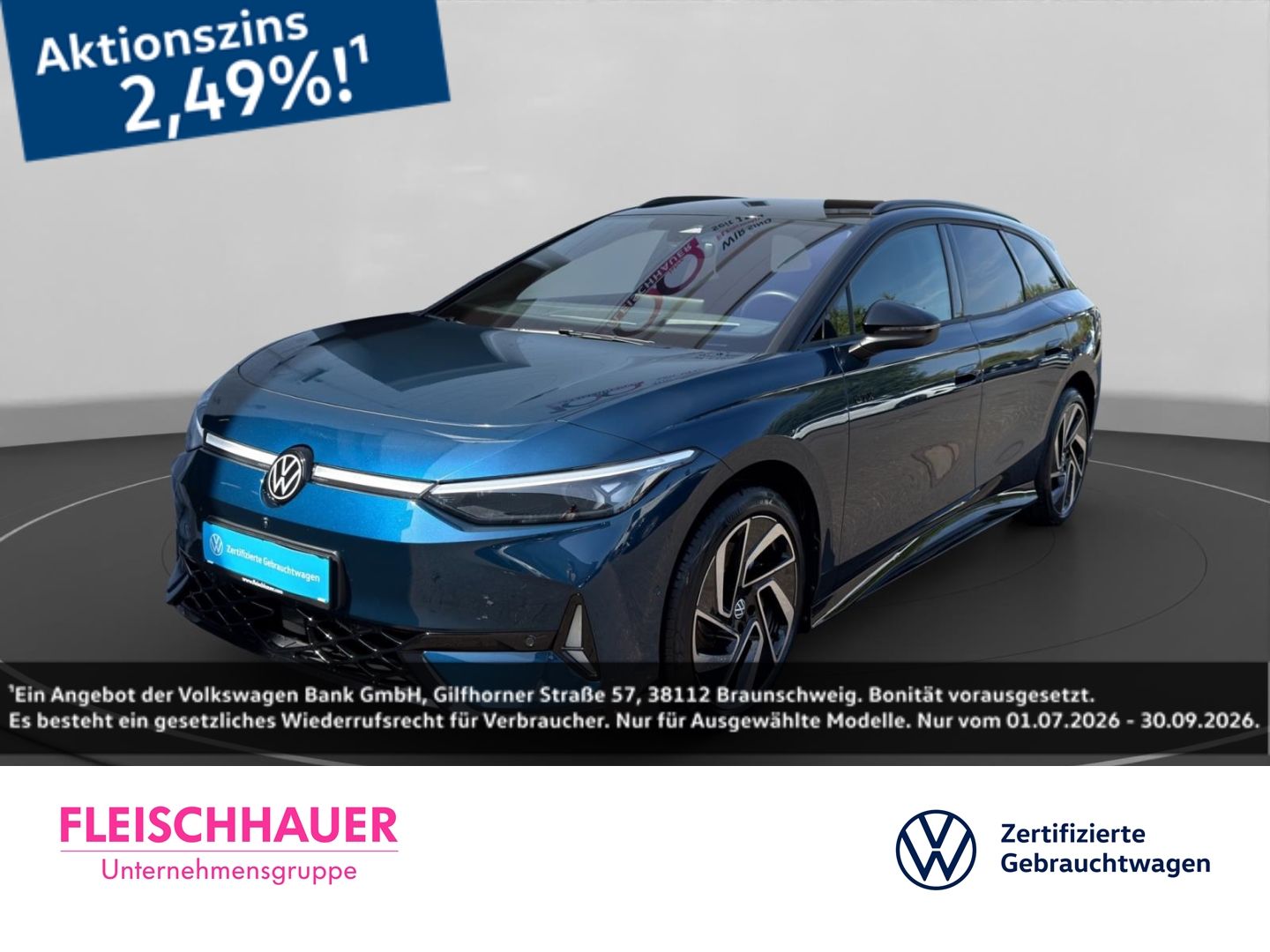 Volkswagen ID.7 4Motion Tourer GTX 250KW AHK HeadUp AreaVie foto 1