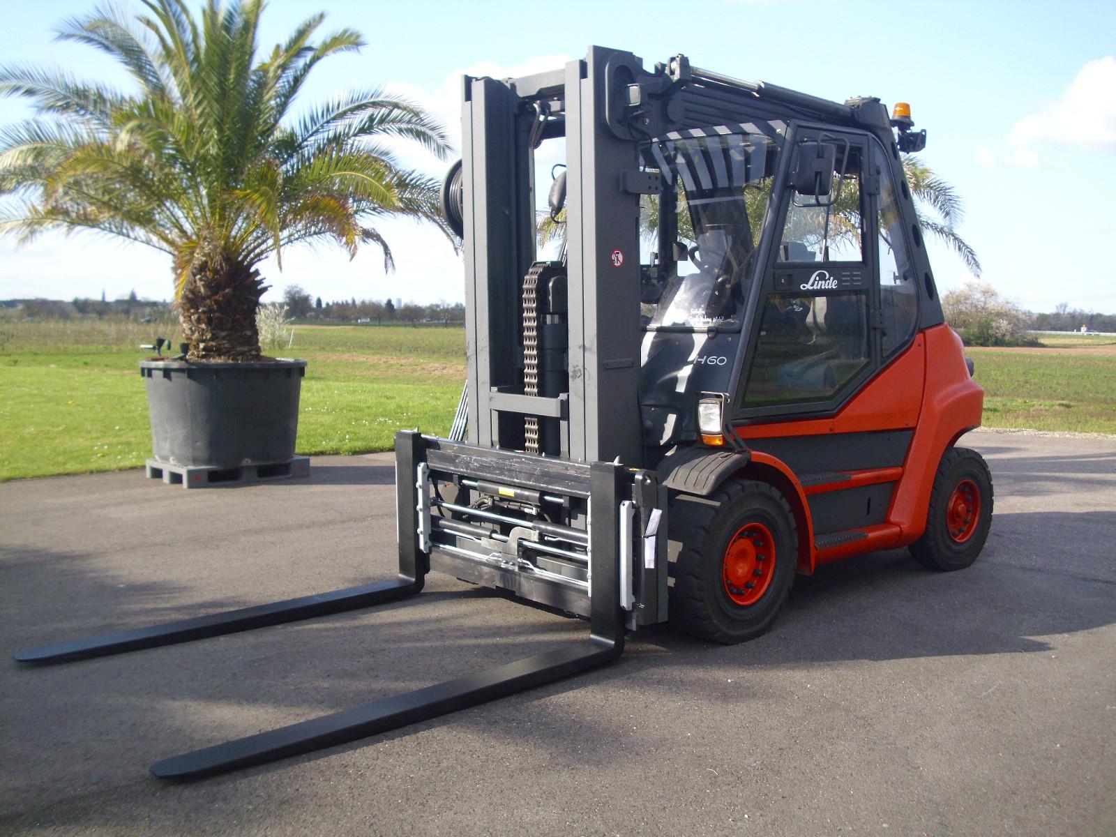 Linde H60D-01-X396 TRIPLEX - ZVG/SS - KABINE/HZG/KLIMA