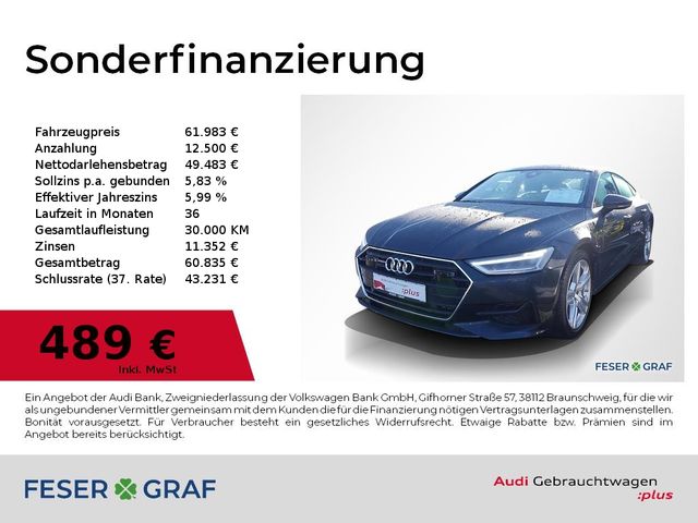 Audi A7 Sportback 55 TFSI HuD/Pano/Air/Luft/B&O/Sthzg