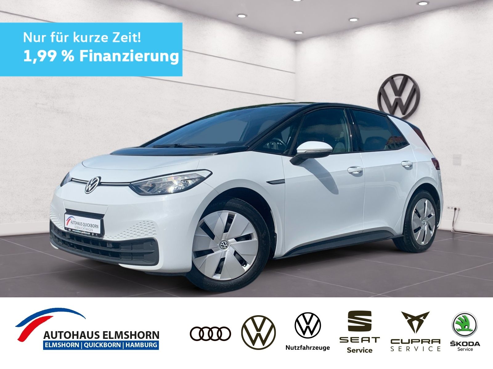 Volkswagen ID.3 Pure Performance City NAVI WÄRMEP CCS ACC