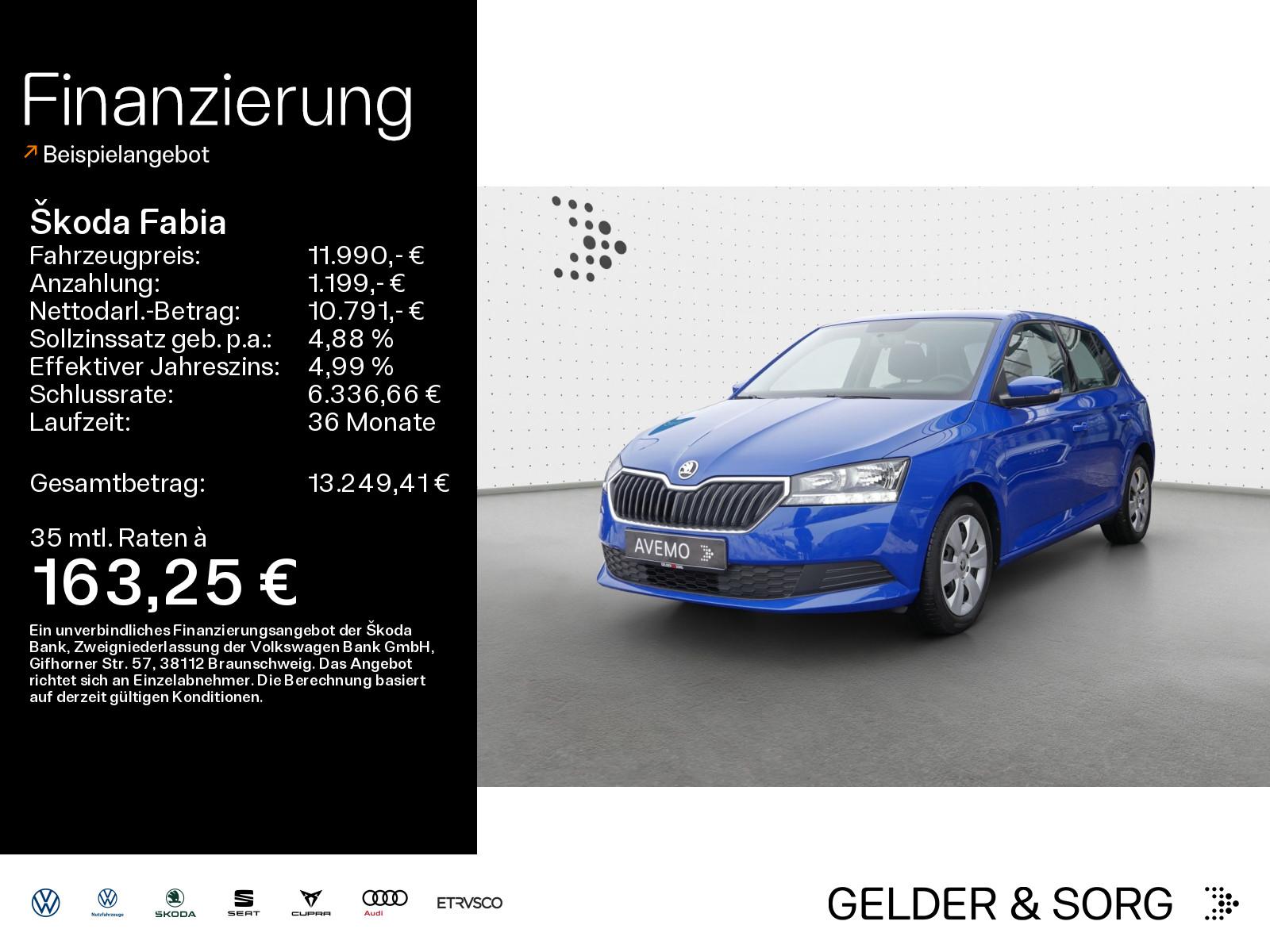 Skoda FABIA COOL PLUS 1.0 MPI Klima*DAB*Soundpaket