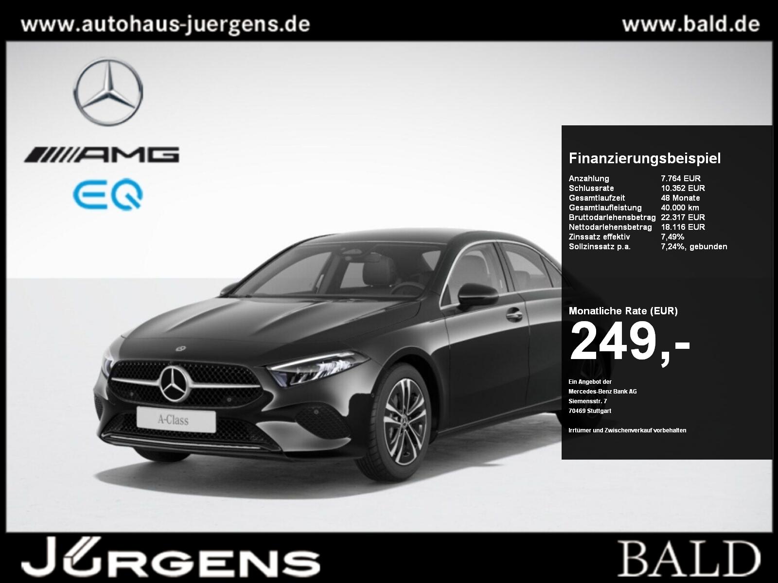 Mercedes-Benz A 180 Limo Progressive/LED/Kamera/Keyl/SHZ/17'