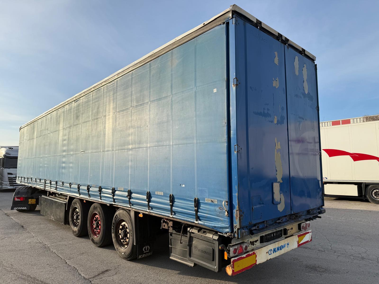Krone  3 Achs Standard Curtainsider Pal.Kasten BPW-ECO