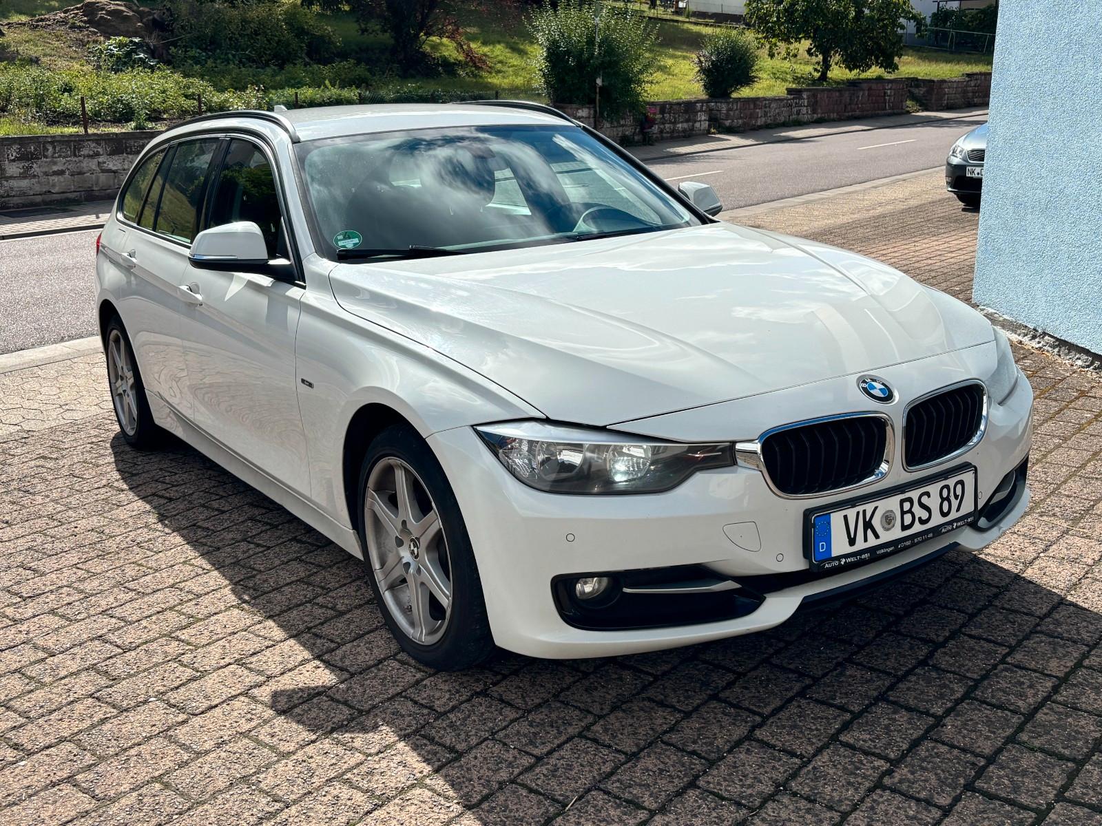 BMW 316 2013 — rear view