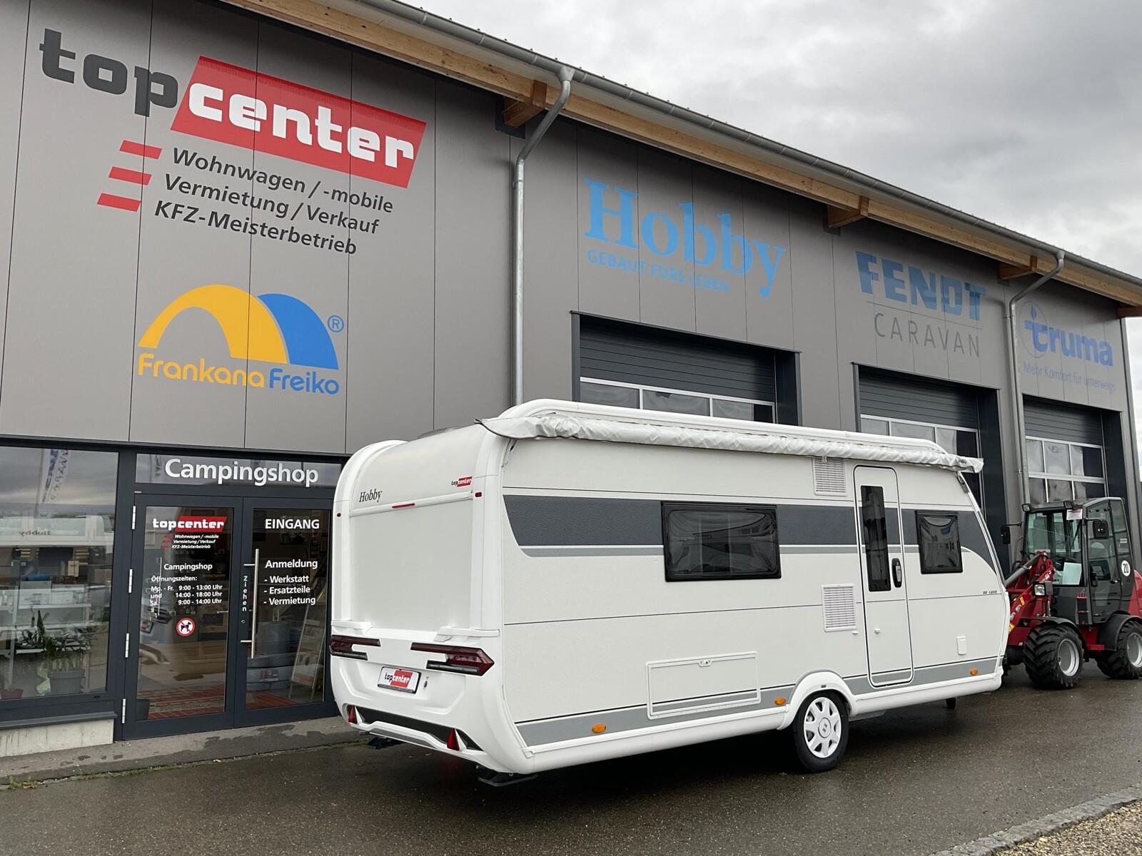 Hobby De Luxe 495 WFB 1800 kg/WIGO /Fahrradträger /47l