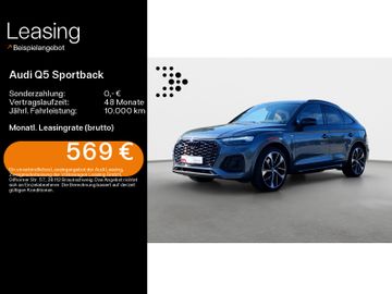 Audi Q5 Sportback 45 TFSI S line qu Luft*Pano*AHK*360