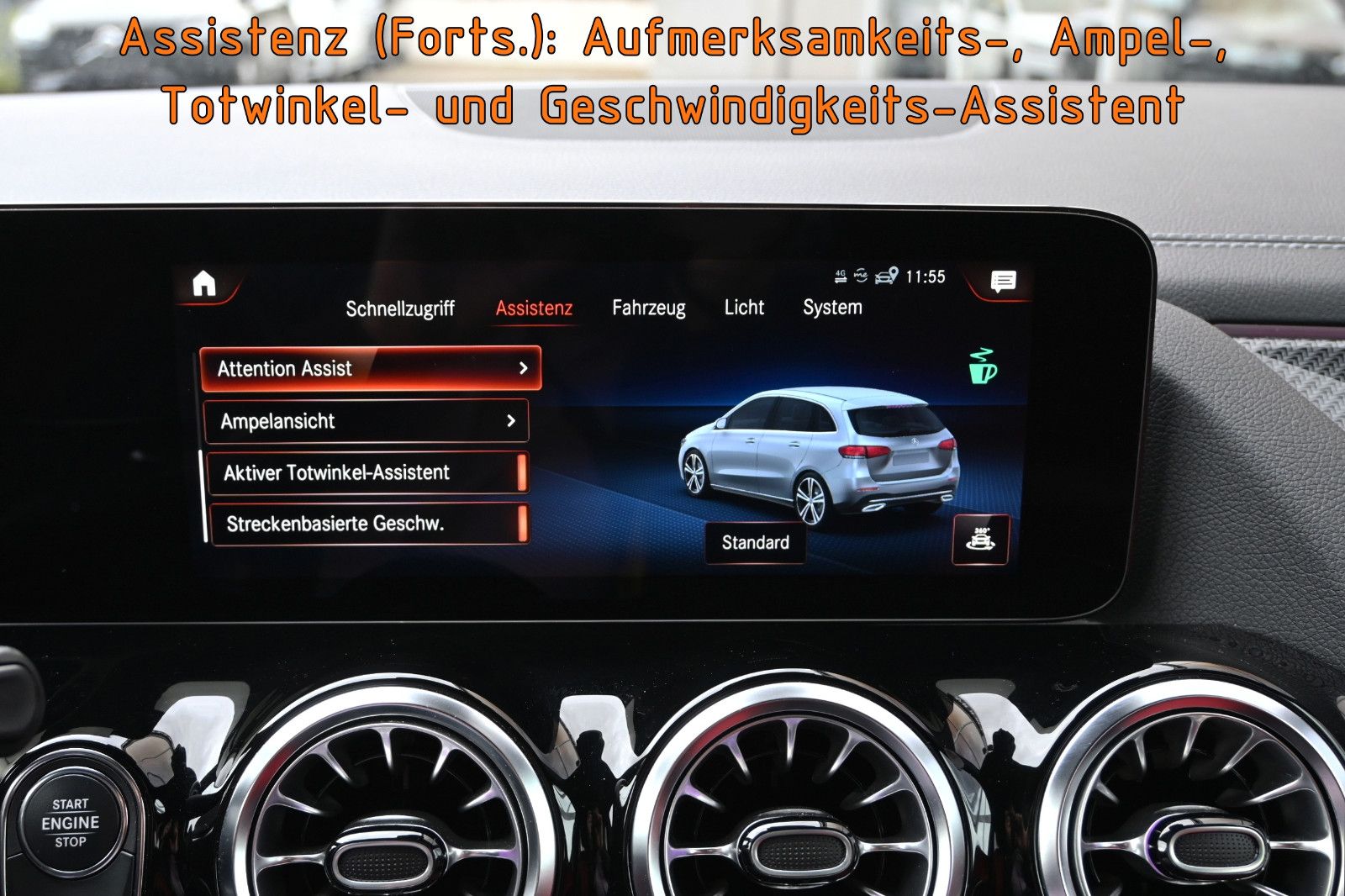 Fahrzeugabbildung Mercedes-Benz B 250 e Hybrid AMG LINE Night °ACC°AHK°360°MEMO°