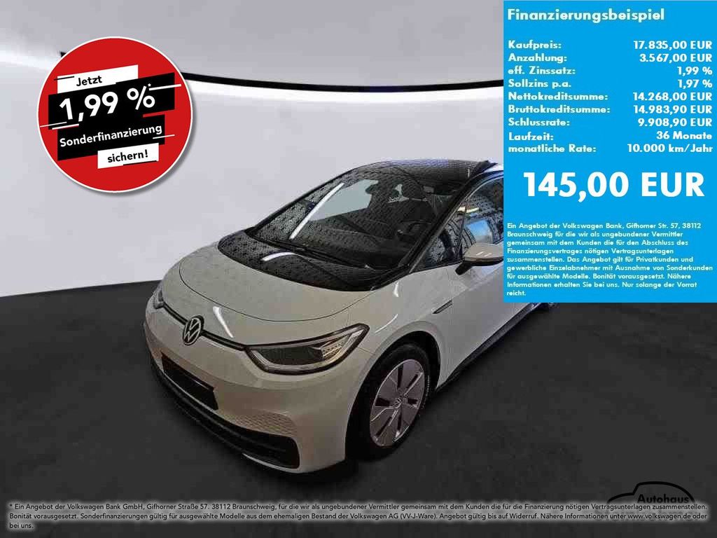 ID.3 Pure Performance 110kW IQ.Light NAV Pano