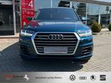 Audi Q7 50 TDI S-Line BOSE AHK+PANO+LUFT+HeadUP+MATRX - blaue Audi Q7