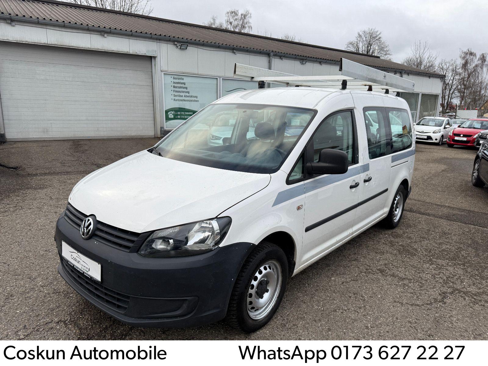 Volkswagen Caddy 1,6TDI Trendline*AHK*4-SITZER*LEDER*1-HAND