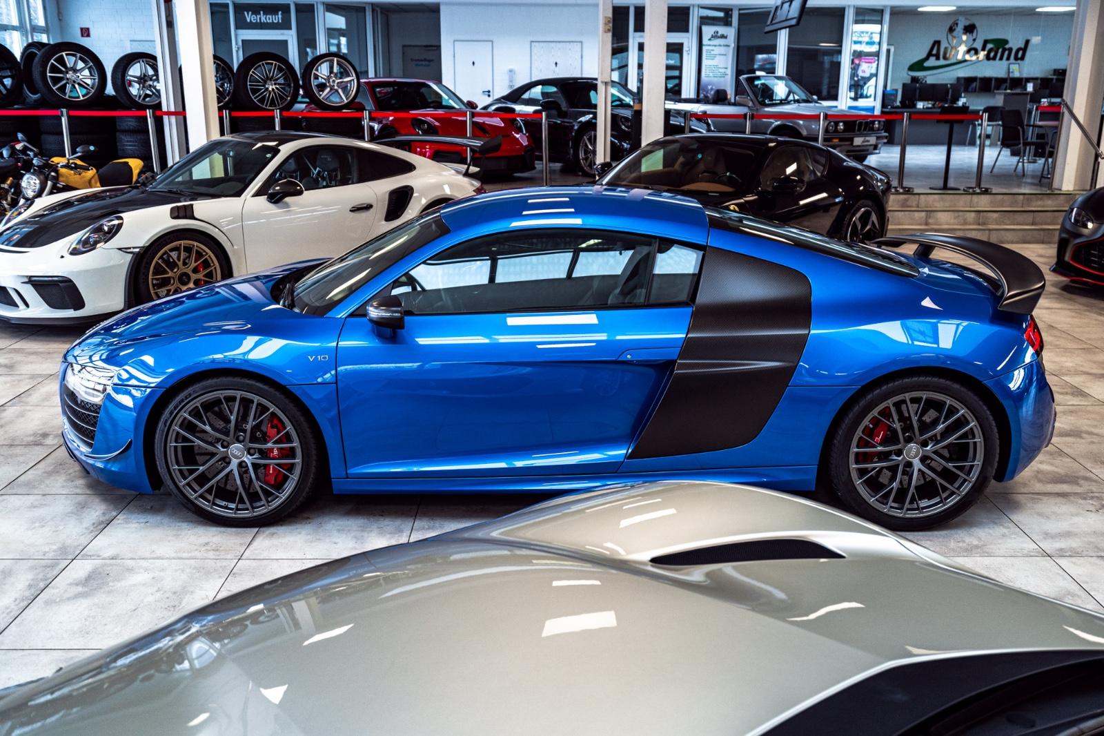 Audi R8 LMX V10 5.2 FSI 570 ch • Série limitée n° 10/99 • 13 400 km • Carbone • Céramique • B&O