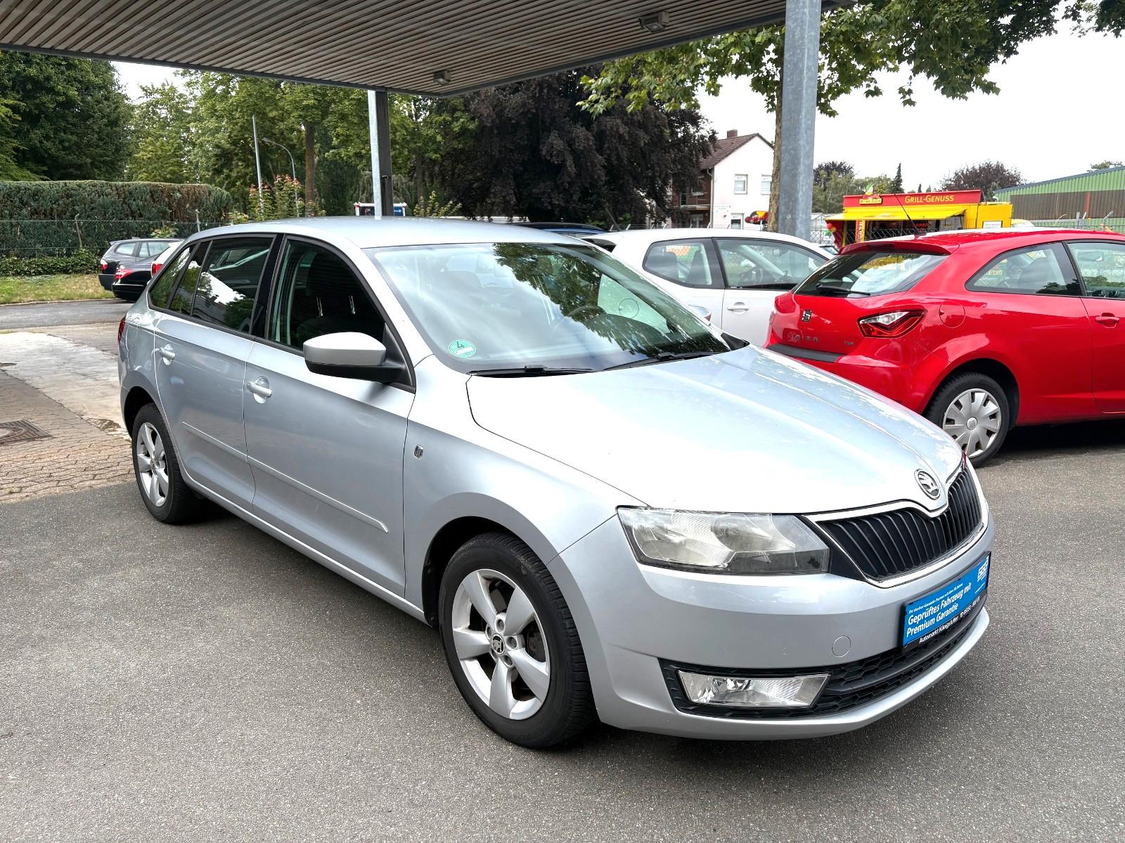 Skoda Rapid Spaceback Ambition TDI **KLIMAAUT.**TEMPO.