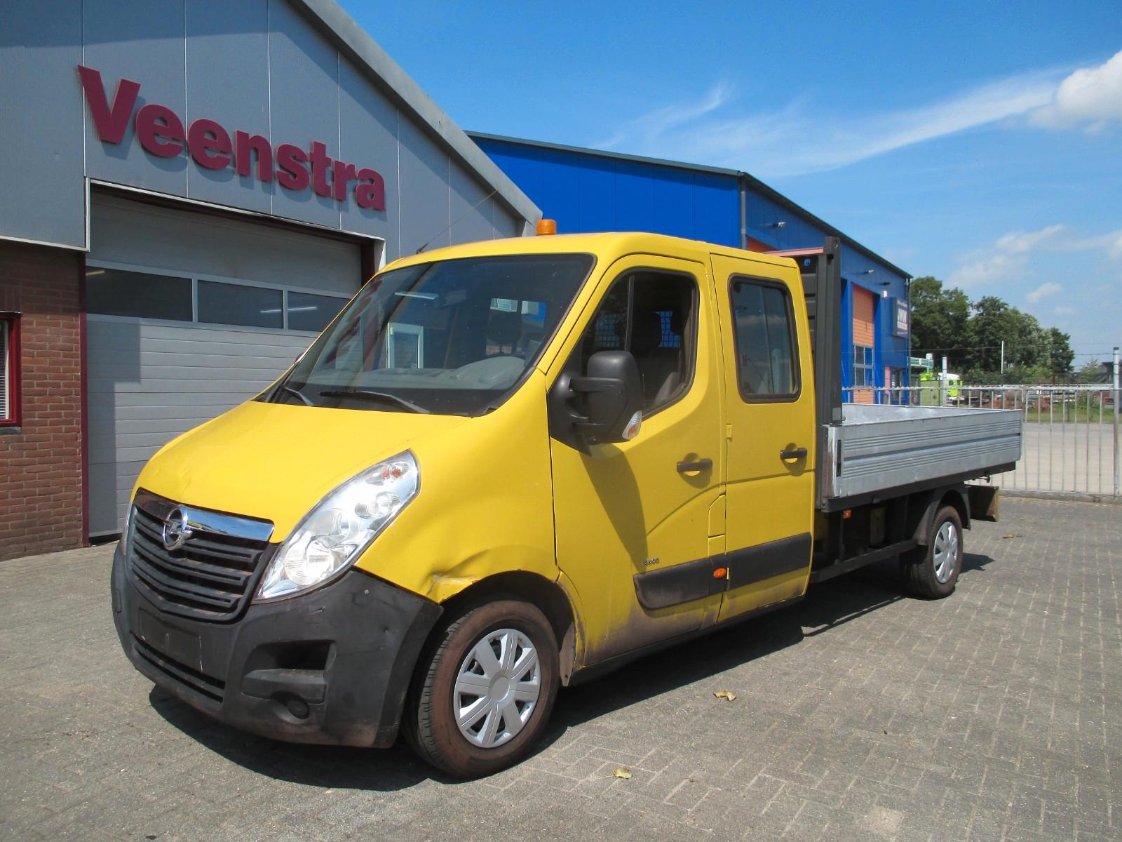 Opel Movano 2.3CDTI DoKa Pritsche L3 Netto €6950,=