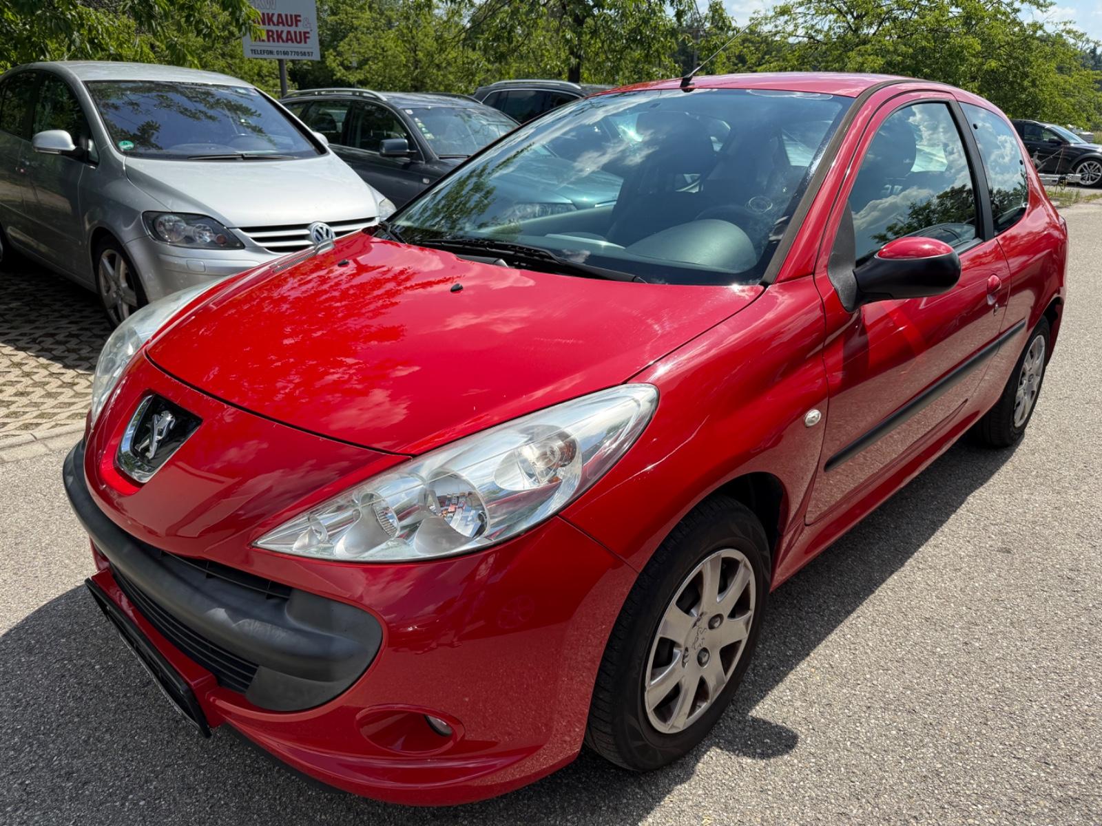Peugeot 206 + Basis, HU neu! 8-fach bereift