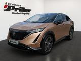 Nissan Ariya 87 kWh Evolve Pack NAVI/Voll-LED/PGSD - mit Elektro-Antrieb: Braun, Allwetterreifen