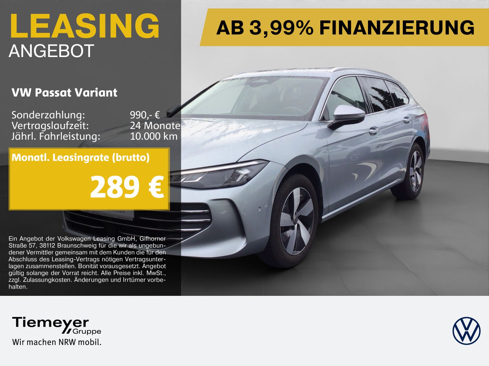 Volkswagen Passat Variant 1.5 eTSI DSG BUSINESS 360° AHK IQ