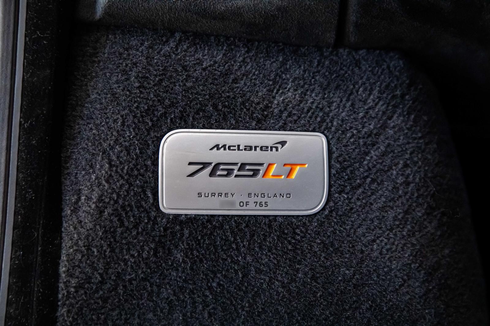 McLaren 765 LT - Senna Seats - Carbon - Service MC