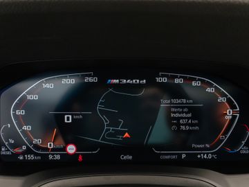 Fahrzeugabbildung BMW M340d xD 360°Panorama Laser HUD DAB Komfort 19"