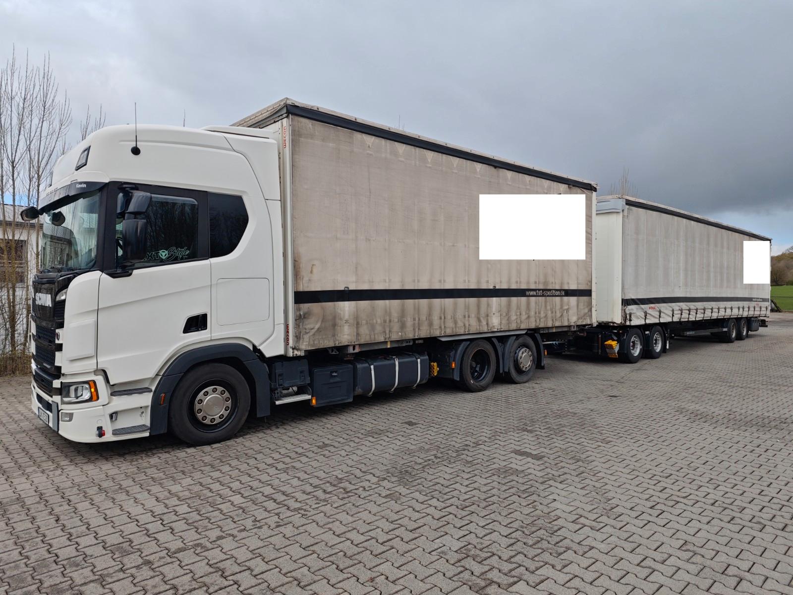 Scania S500  Lang LKW MEGA Wechsel BDF Vollausstattung