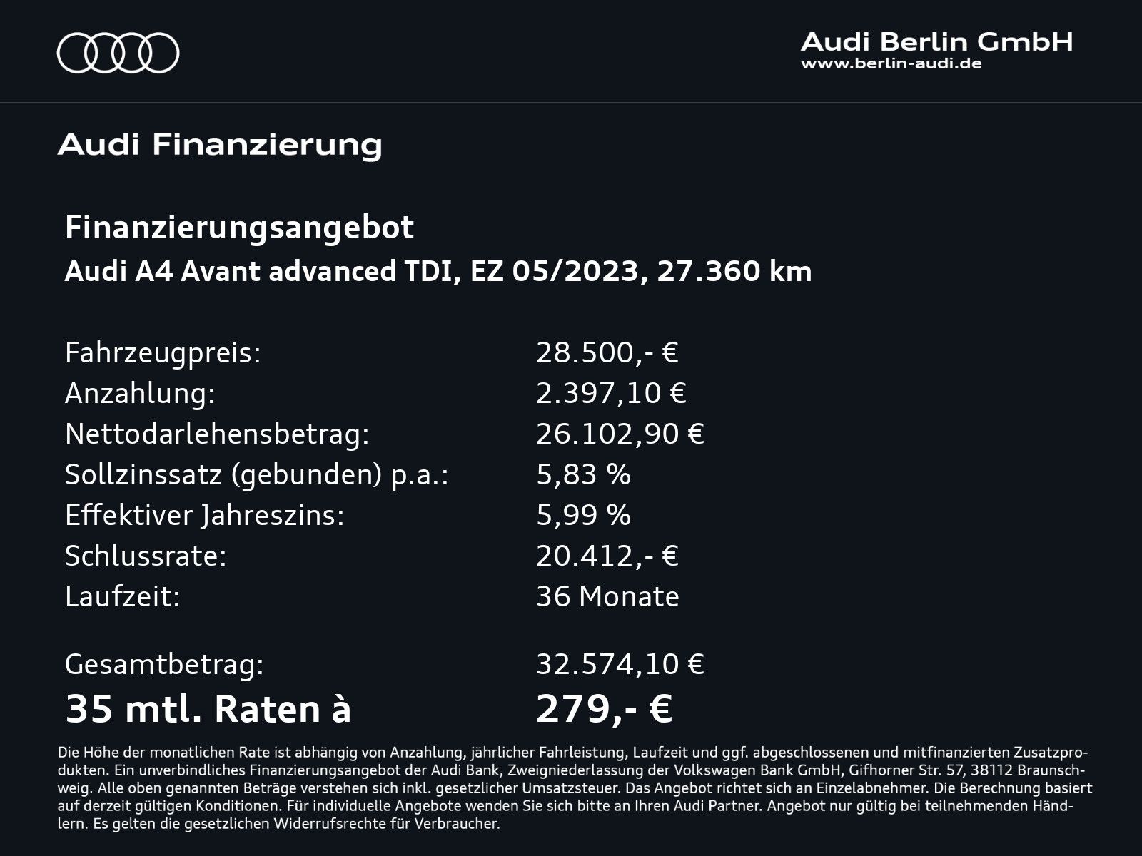 Audi A4 - Bild 4