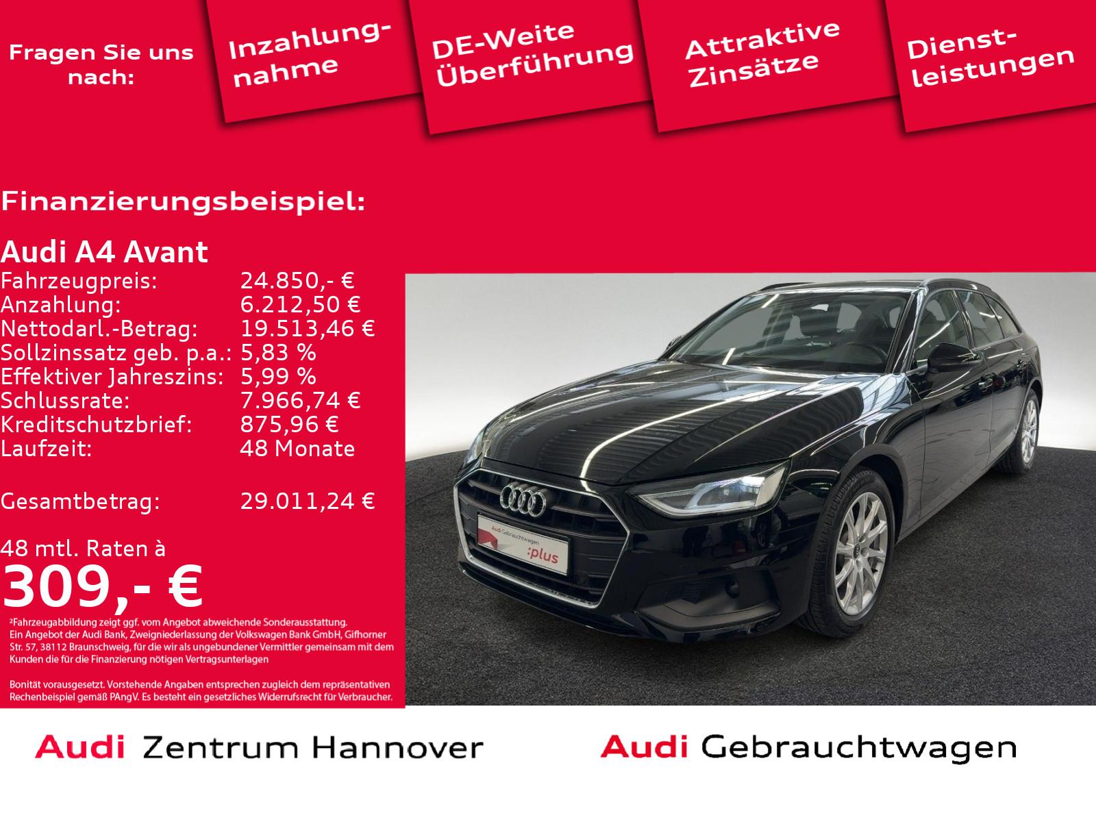 Audi A4 Avant 30 TDI DAB Navi LED