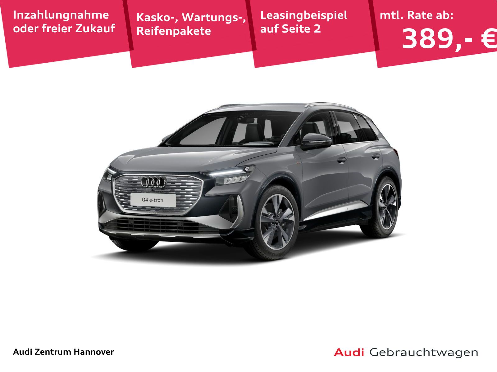 Audi Q4 40 e-tron virtual HuD