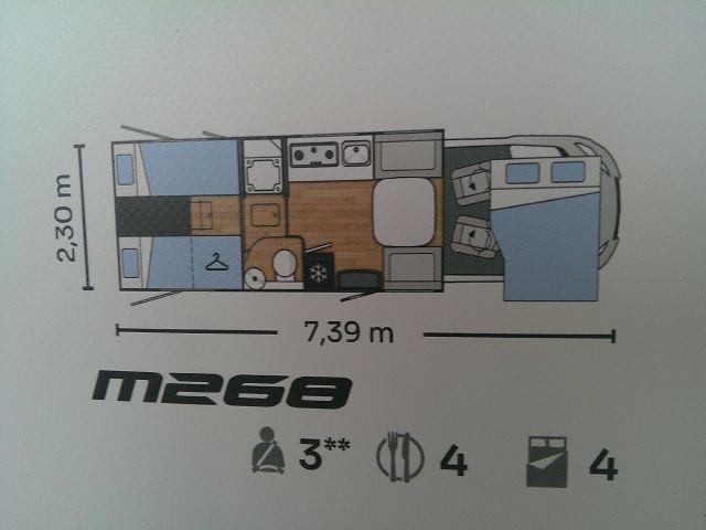 Benimar Mileo 268 Automatik,Winterpaket,Markise