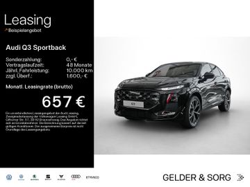 Audi Q3 Sportback 40TDI qu. s-line*AHK*RFK*SONOS*Pano