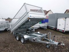 Humbaur 3-Seitenkipper HTK 3000.31 Alu, mit Laubgitterau