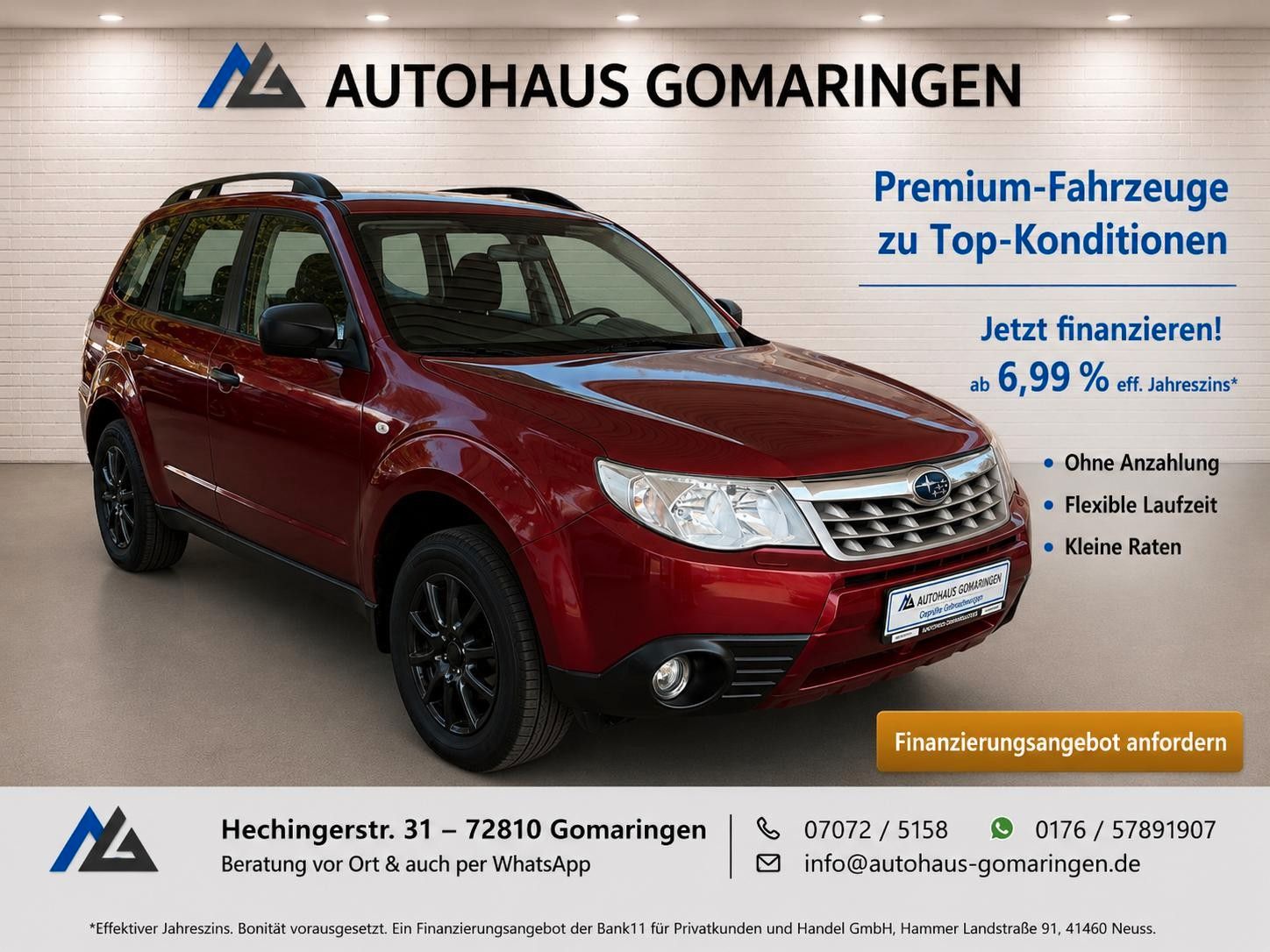 Subaru Forester Active Aut