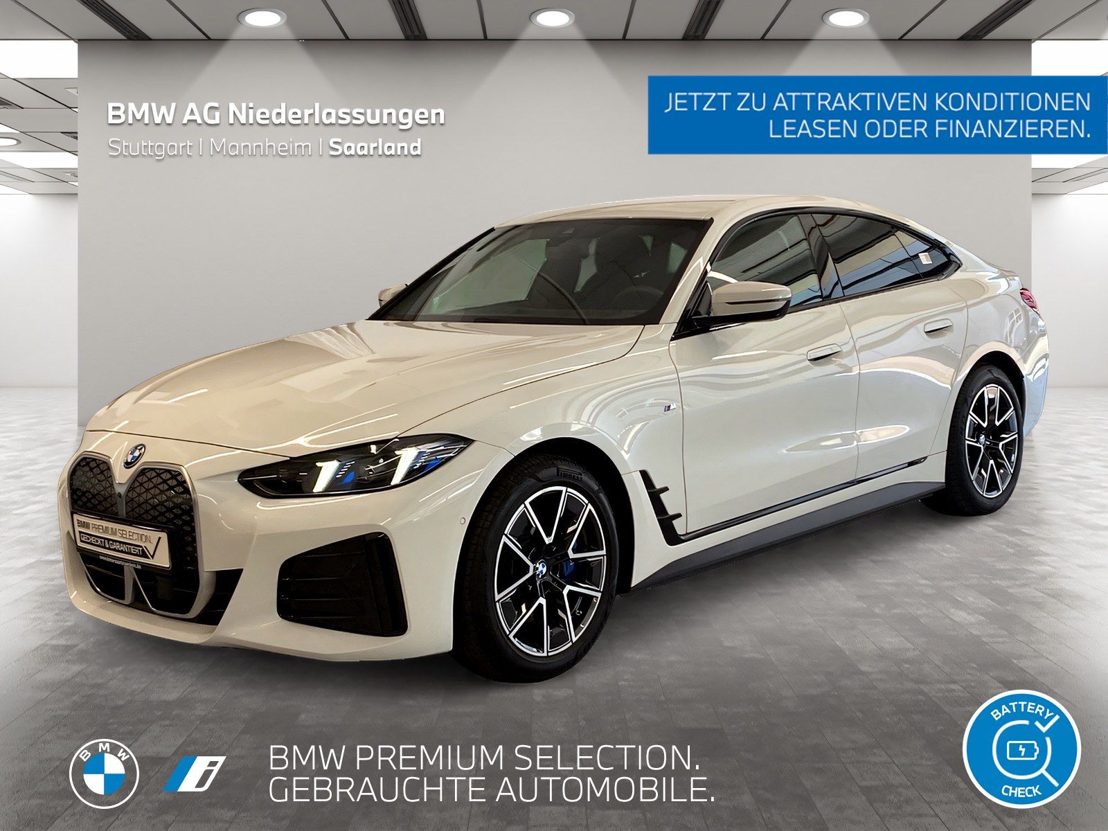 BMW i4 eDrive40 Gran Coupé M Sport AHK Kamera HiFi