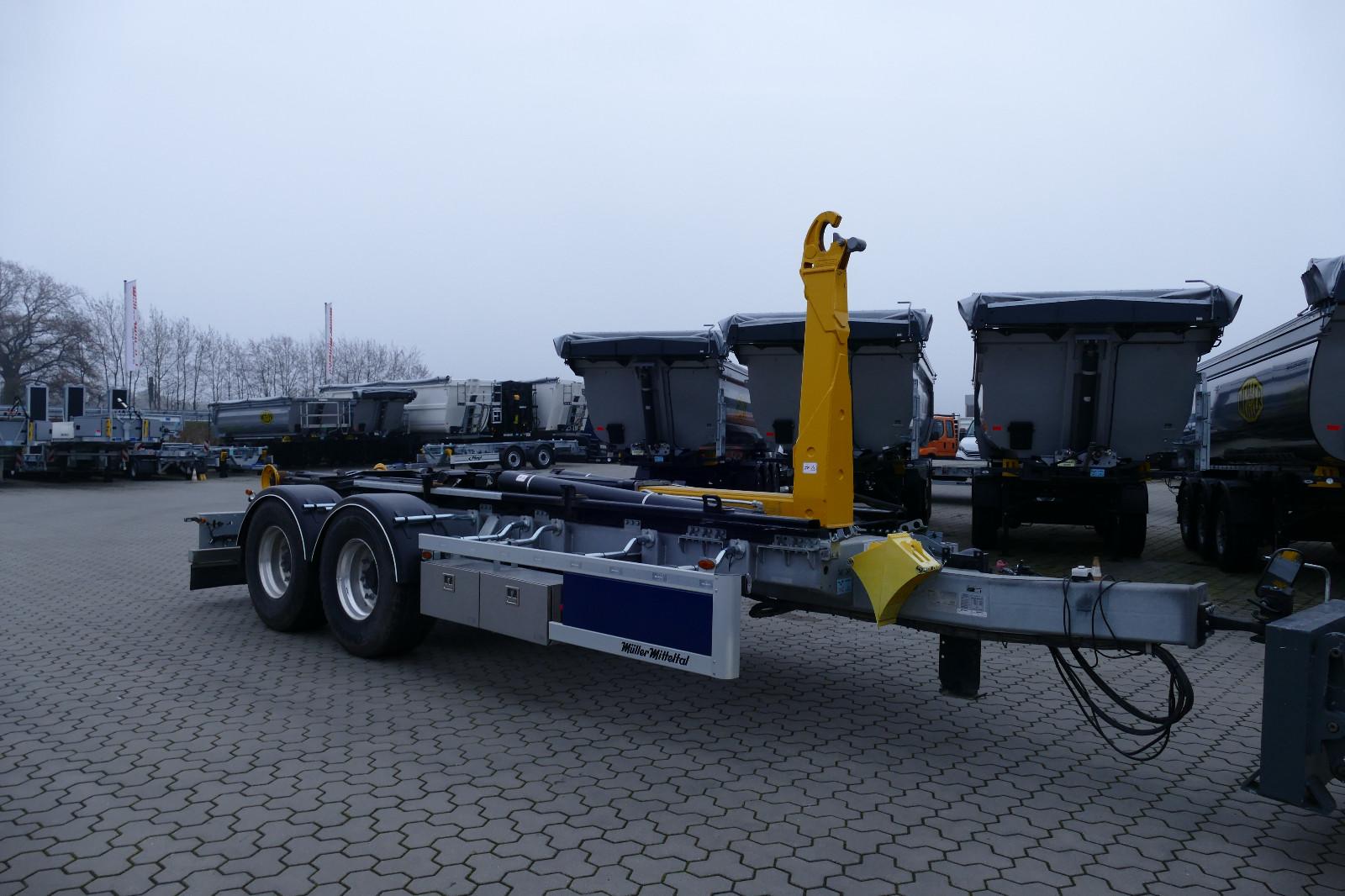 Müller-Mitteltal 20 to. Tandem Haken-Containeranhänger