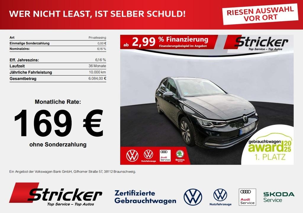 Volkswagen Golf MOVE 20TDI DSG 169ohne Anzahlung Navi AH 2023
