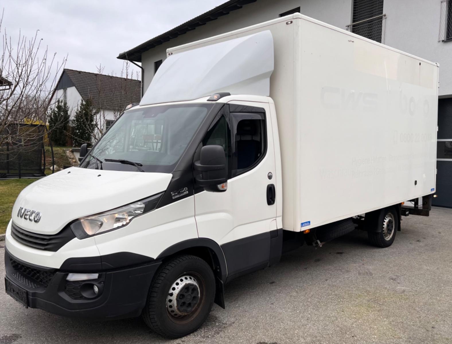 Iveco Daily 35S16 R4100 Koffer Hebebühne Palfinger