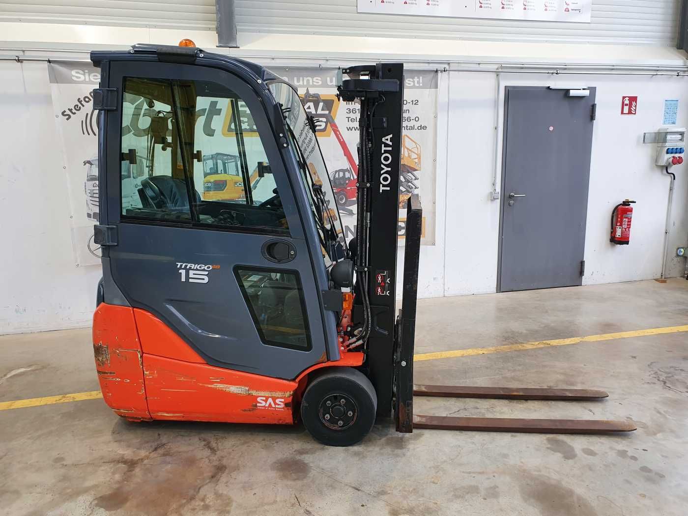 Fahrzeugabbildung Toyota 8FBET15 / Batterie 07/2023 / HH: 4.3m! / 2.849h