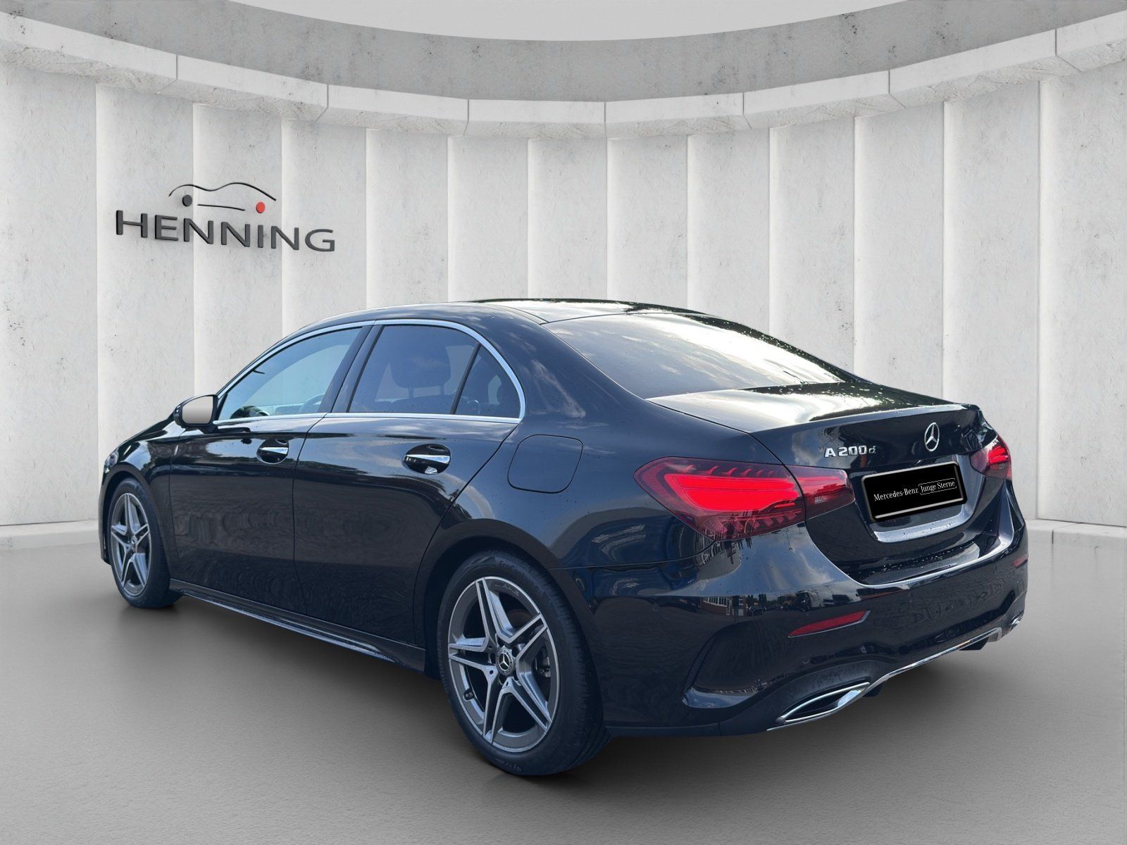Mercedes-Benz A 200 d Limousine AMG Kamera Ambiente Spurhalte foto 3