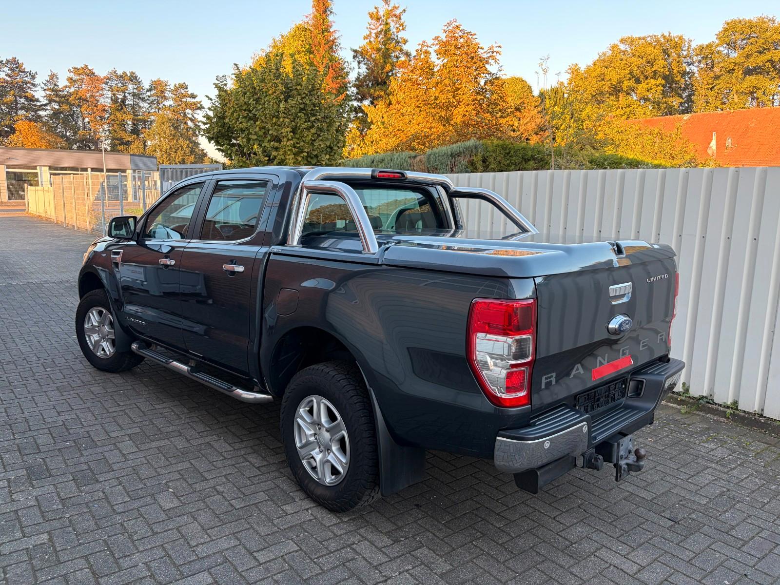 Ford Ranger 3.2 TDCi 200 ch Limited Double Cabine 4x4 • Cuir • GPS • Caméra • Attelage 3,35 t