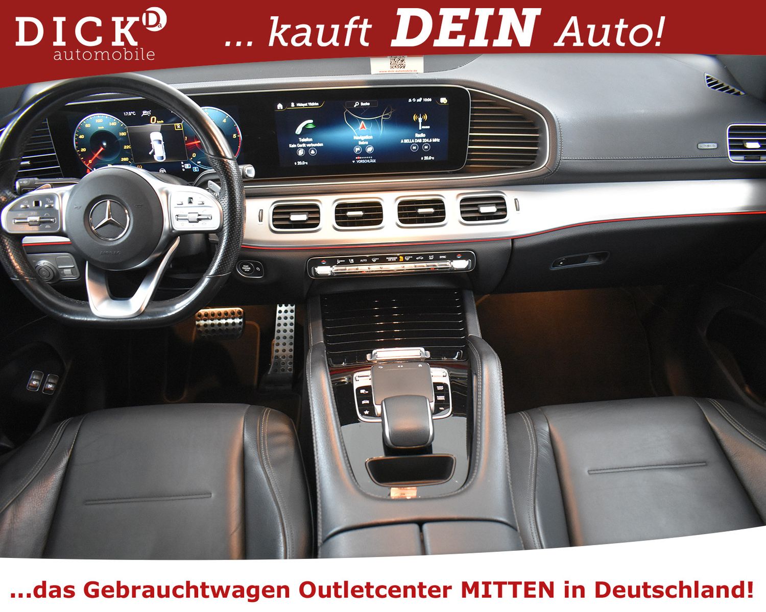 MERCEDES-BENZ GLE400d 4M Coupe 2X AMG Line NIGHT+WIDES+MULTIB+ - Image 8