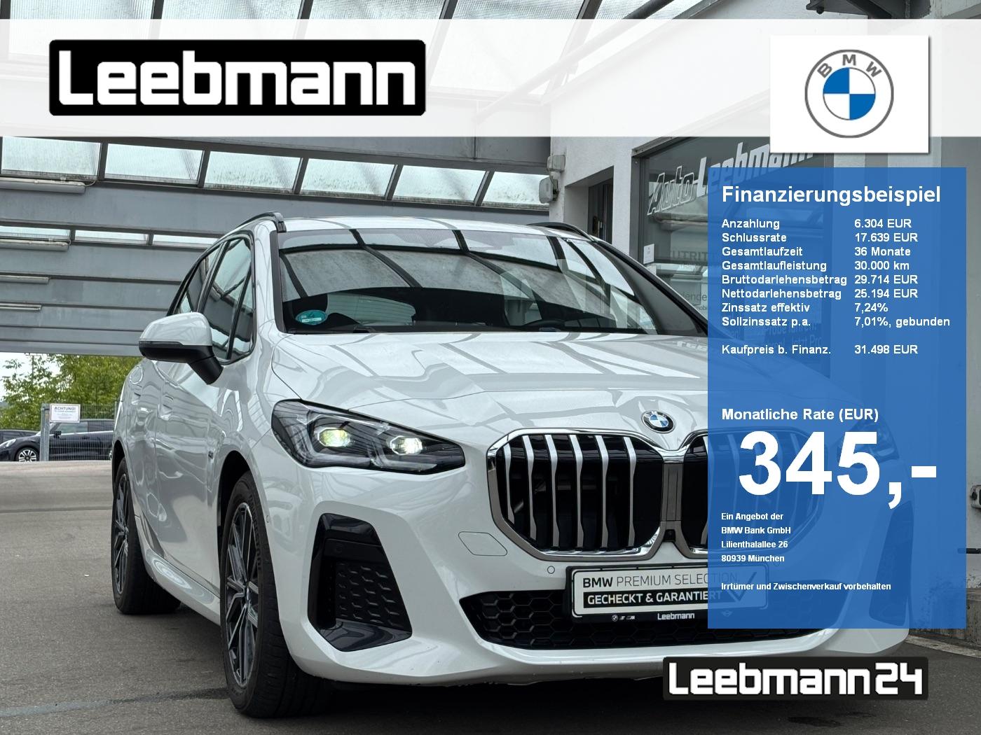 BMW 218d Active Tourer M-Sport AHK 2 JAHRE GARANTIE