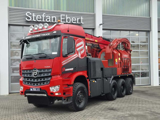 Mercedes-Benz TUROX 8x8 Eschlböck Biber 92 Holzhacker / 1.512h