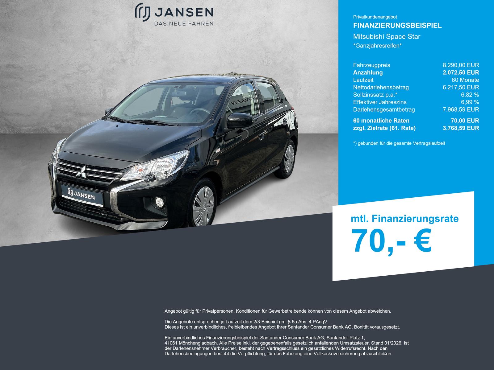 Mitsubishi Space Star *Ganzjahresreifen*