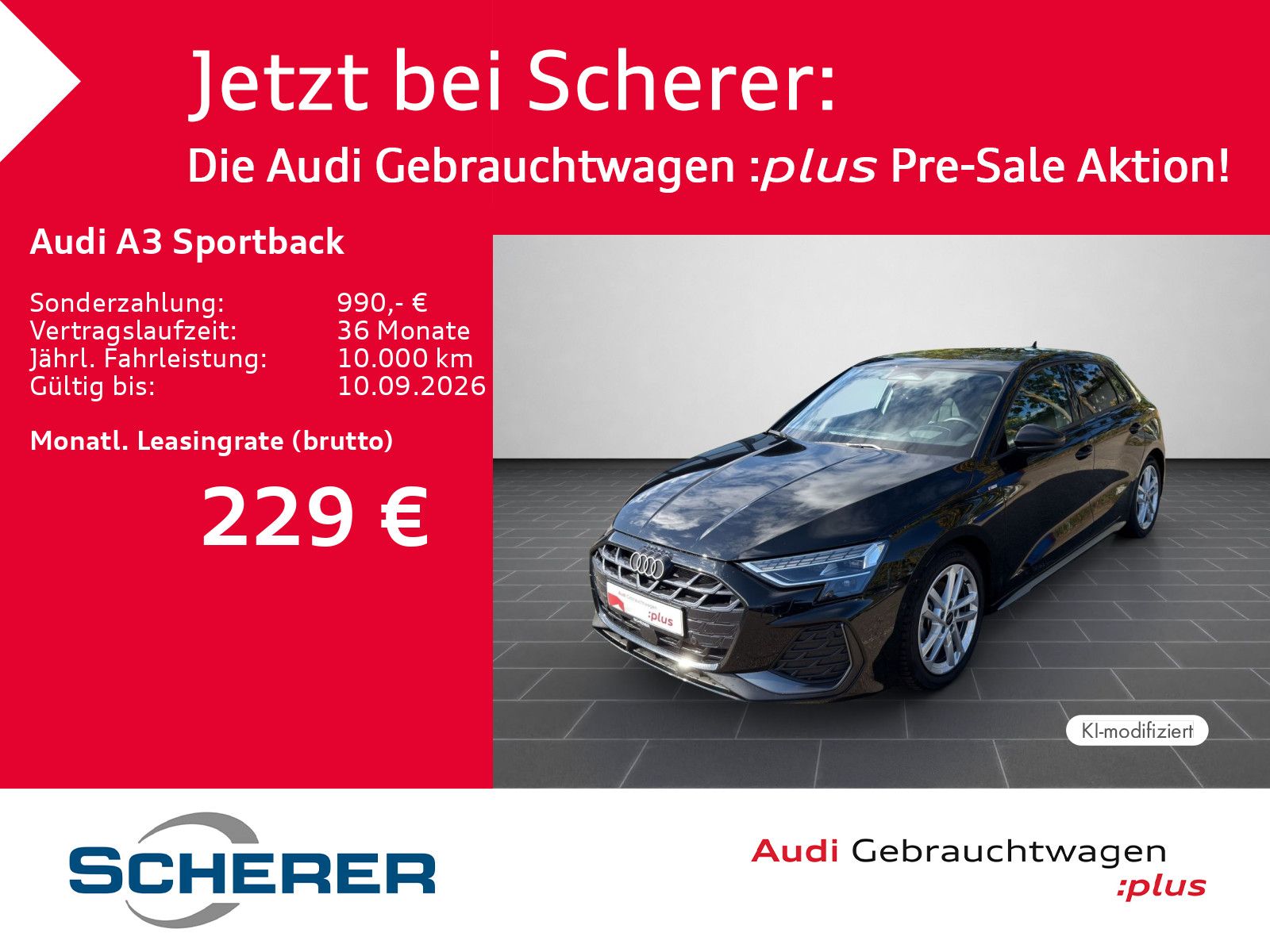 Audi A3 Sportback TFSI S line S tronic SONOS HUD KAME