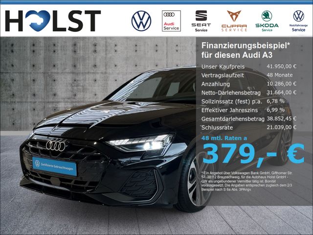 Audi A3 Sportback 35 1.5TFSI DSG S line, Matrix-LED