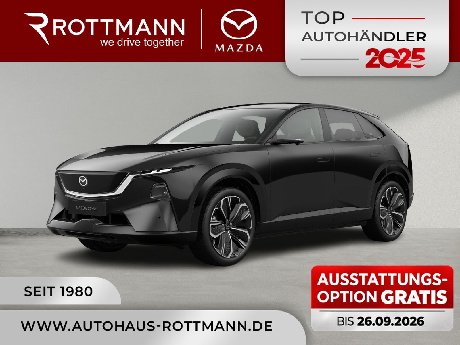 Mazda CX-6e EV 258ps TAKUMI PLUS Panorama ACC 360° R21