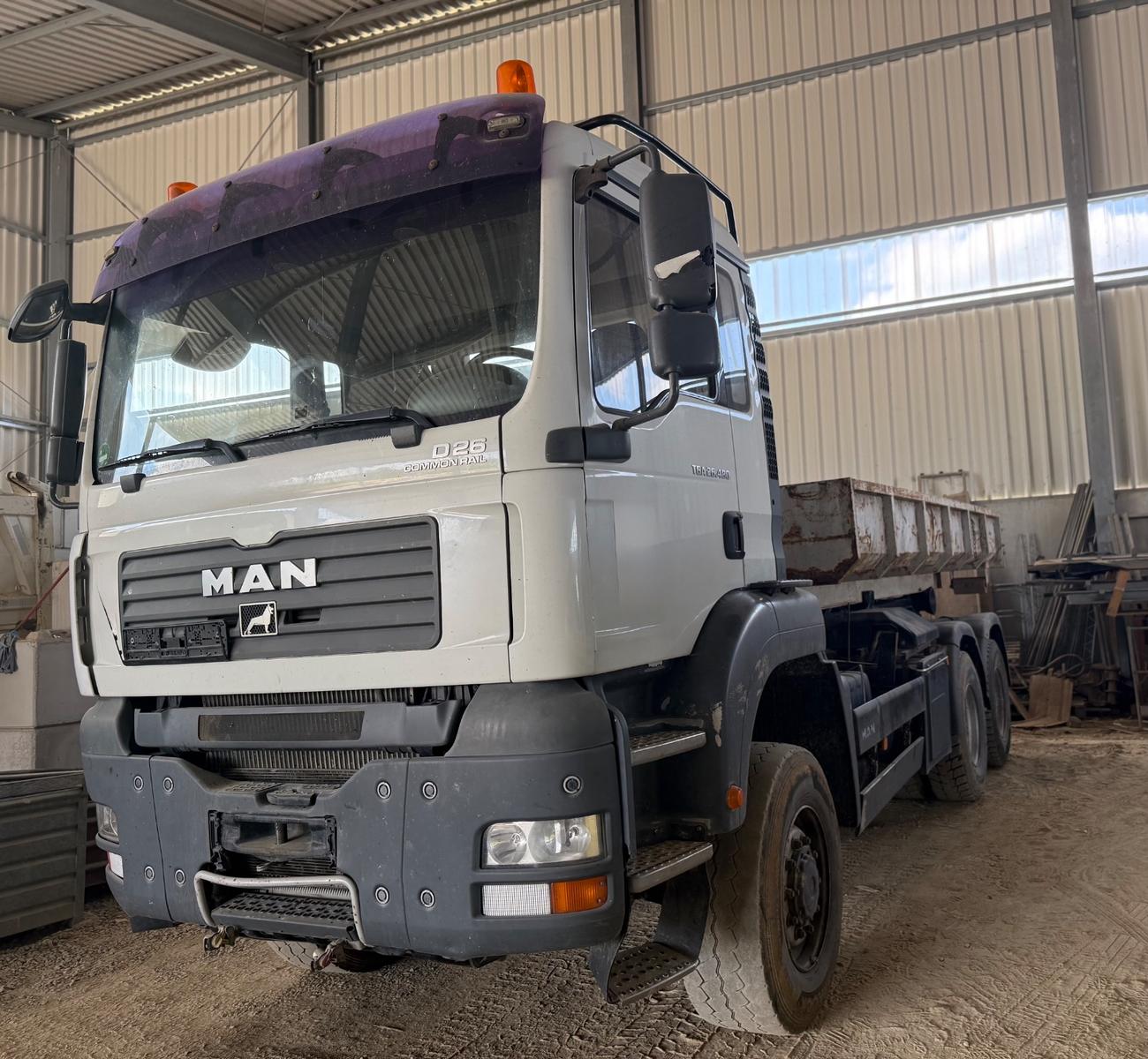 MAN TGA 26.480 6x6 BB Meiller