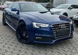 Audi A5 SPORTBACK 3.0 TDI *S-LINE*QUATTRO-AUTOMA-SHZ - Audi A5 mit Diesel-Antrieb: Blau, Vollleder