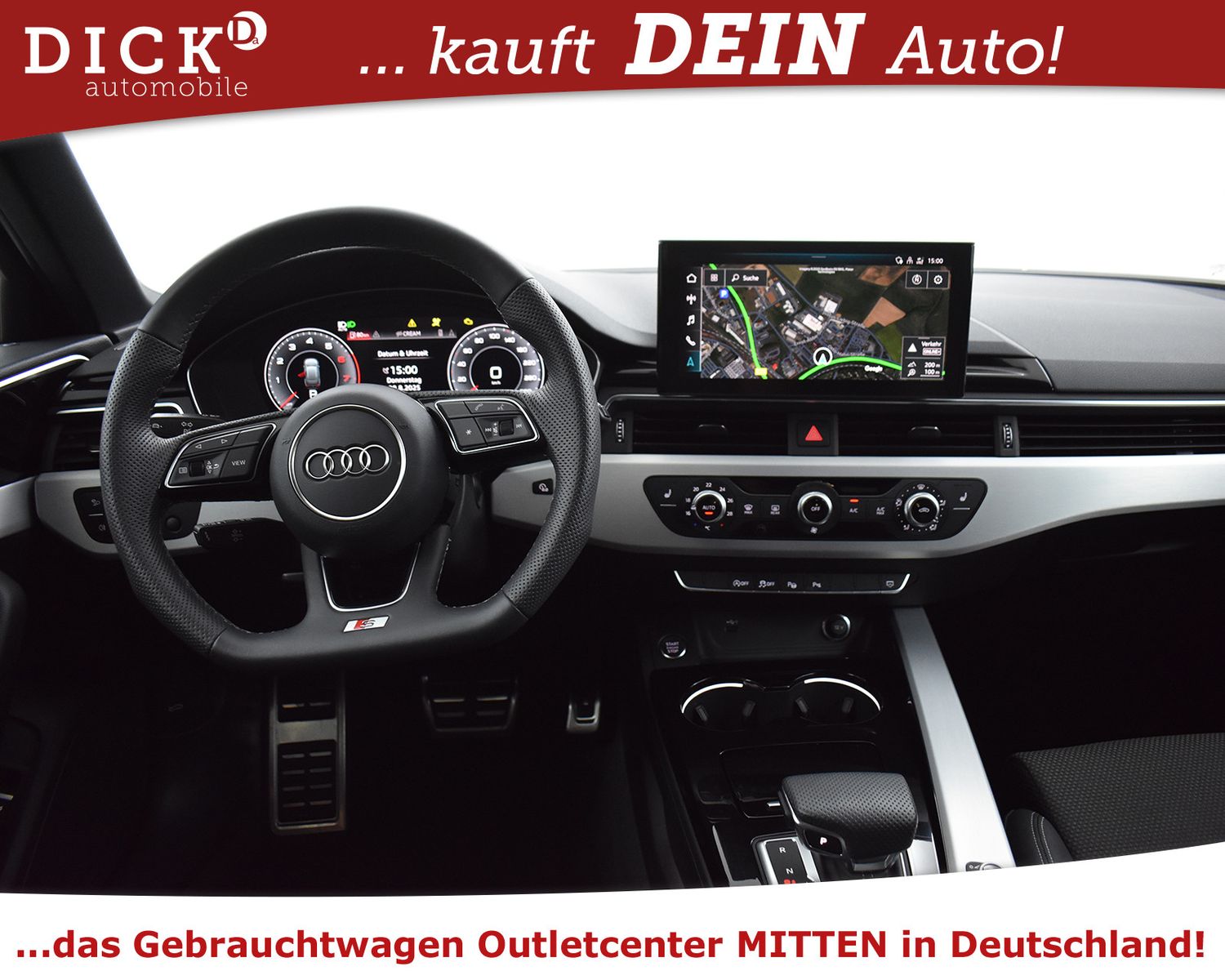 AUDI A4 Av 35 TFSI S LINE SPORT COMPETIT+VIRTU+LEDER+ - Image 15