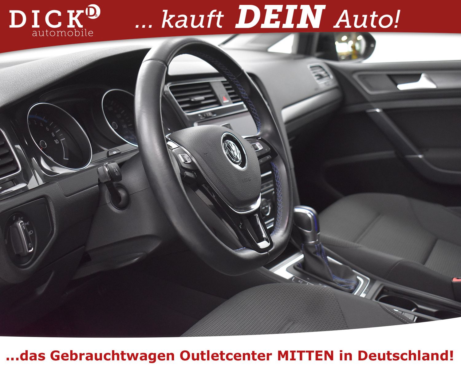 VW Golf VII e-Golf WÄRMEPUMPE+NAVI+LED+ACC+SHZ+PARK - Image 11