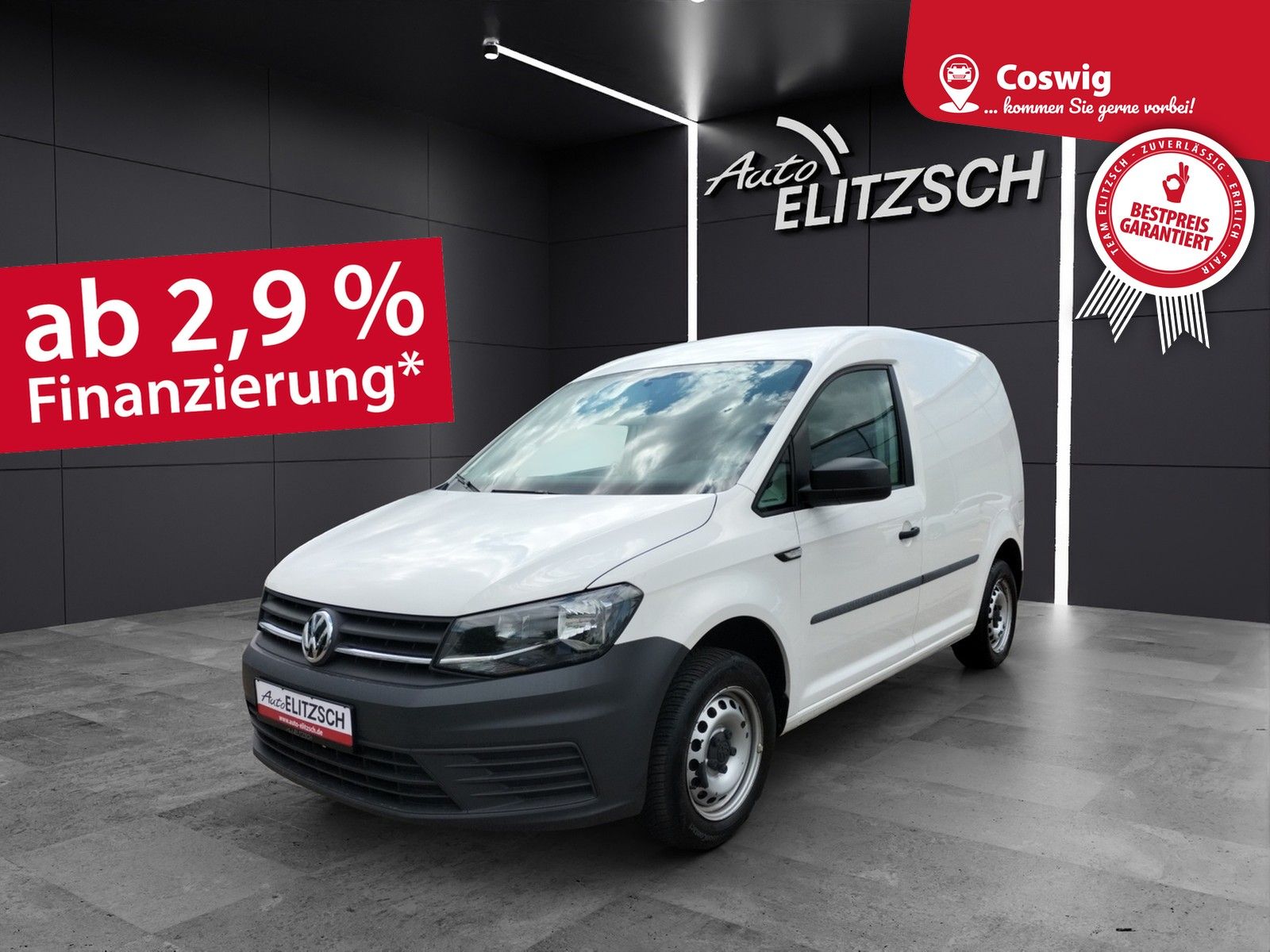 Fahrzeugabbildung Volkswagen Caddy Kasten TSI elektr. FH, elektr. Spiegel