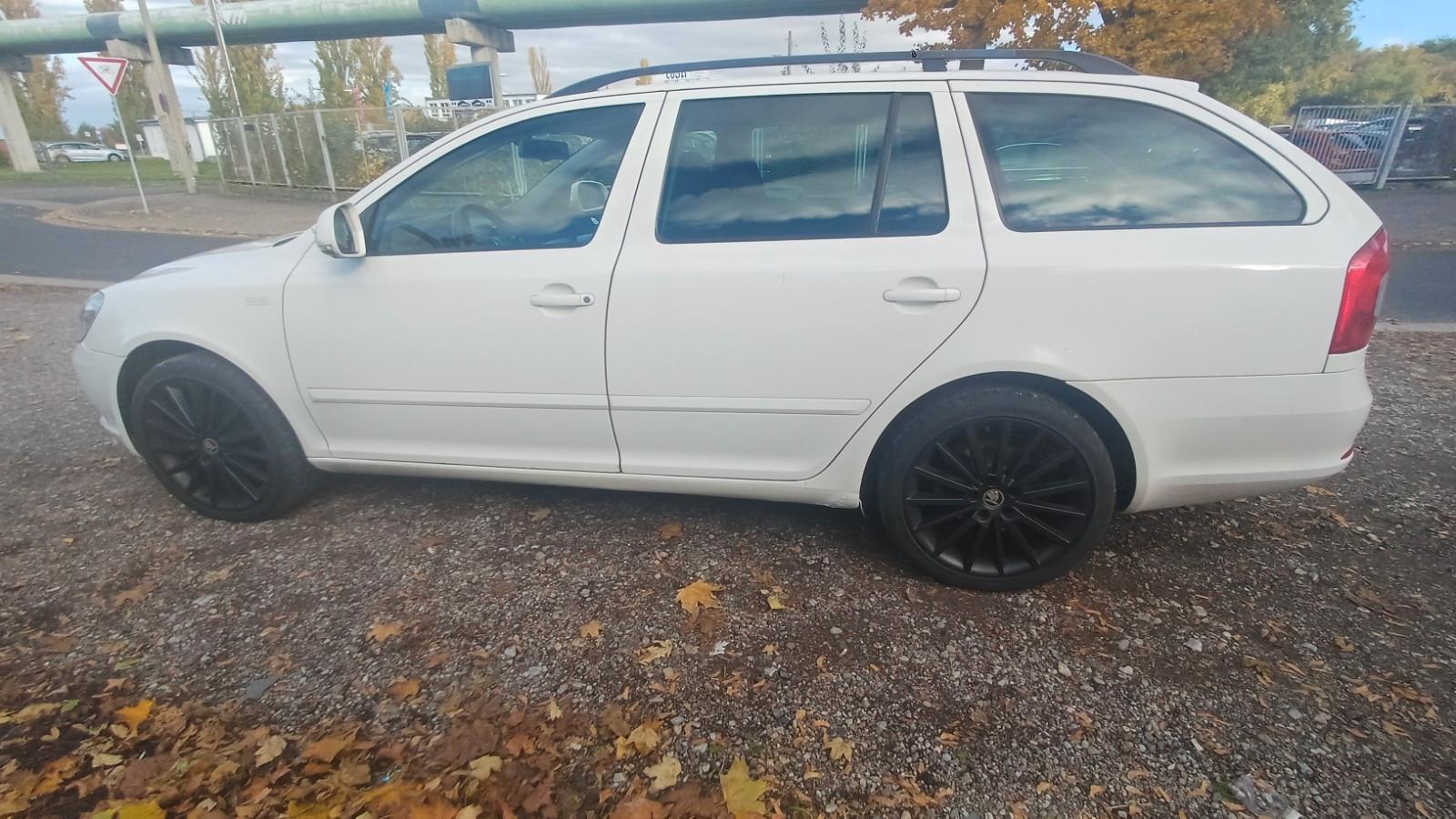 Skoda Octavia 2011 — rear view